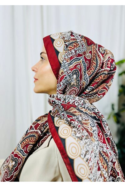 kubbe Zen Soft Cotton Shawl - Capture a Peaceful and Stylish Style with Retro Ethnic Pattern