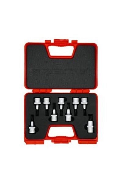 İzeltaş 1113 00 6009 1/2'' Socket Torx Bit Set 9 Pieces