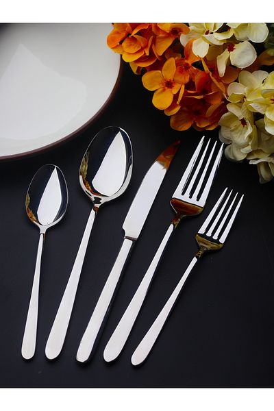 Rollers Vizyon 12-Person 60-Piece Cutlery Set