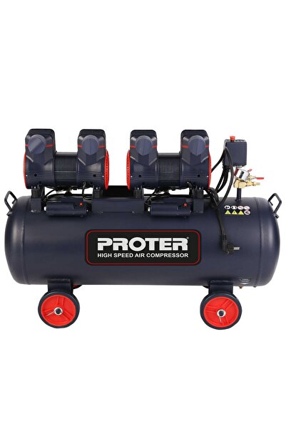 Proter P1ko460 Yüksek Hızlı Kompresör Sessiz 100 Litre 4 Hp