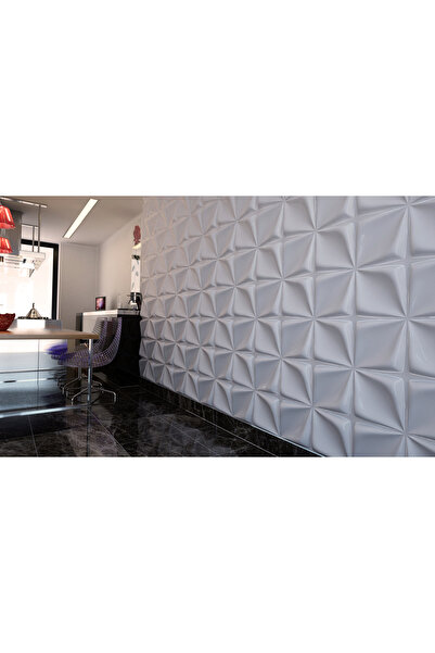 Duvarım 3 Boyutlu Boyanabilir PVC Duvar Paneli Elegance (50-50 cm 4 adet-1 metrekare)