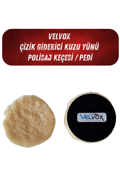 Çizik Giderici Kuzu Yünü Polisaj Keçesi / Pedi (16CM / 160MM)