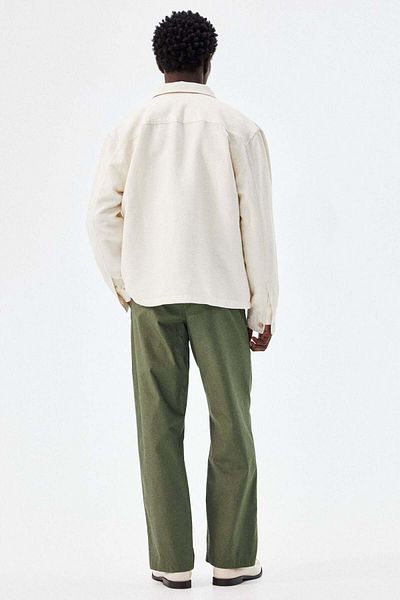 H&M Relaxed Fit Poplin Trousers