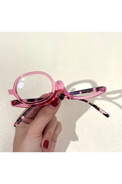 glasses accessory +4.00 Reading Glasses Magnifying Makeup Capsule