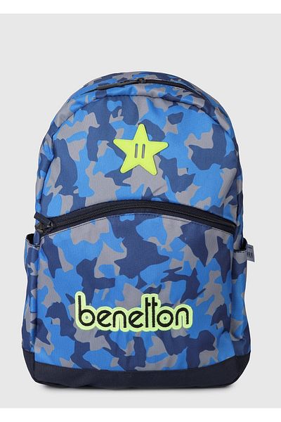 Benetton 76058 Model Navy Blue Backpack
