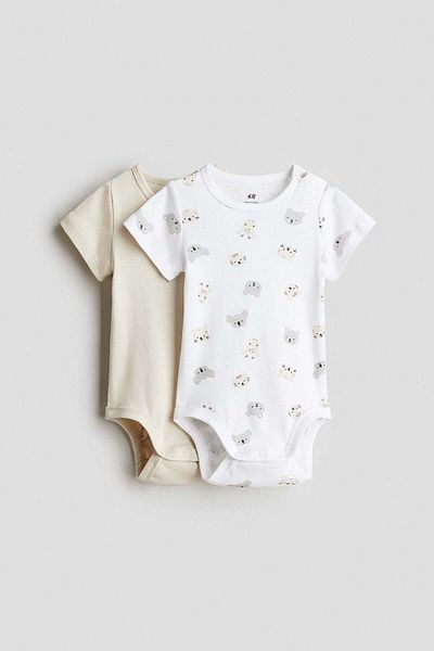 H&M 2-pack Short-sleeved Bodysuits