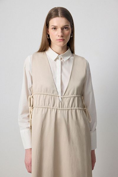 Touché Privé V-Neck Corded Gilet