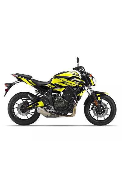 Run Grafik Shop Yamaha Mt 07 Gen1 Mixed Graphic Kit Sticker Set