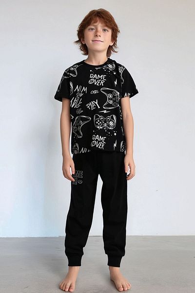 Soweto Printed 100% Cotton Boy's Pajama Set