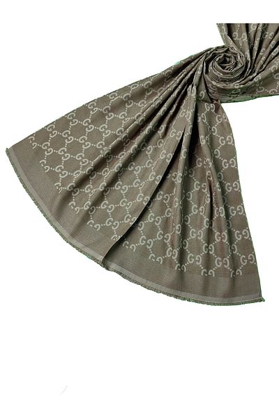 mim eşarp Işıl Μεταξωτό - Σάλι Βαμβακερό Jacquard G Pattern 75x190 cm