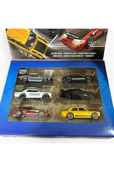 HOT WHEELS HotWheels 6'lı Japon Temalı Araba Seti