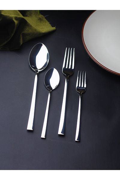 Rollers İnci 6-Person 24-Piece Cutlery Set