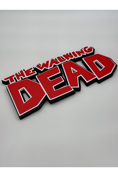 REJOY The Walking Dead Duvar Tabelası - Oyun Odası Dekorasyon Tablo