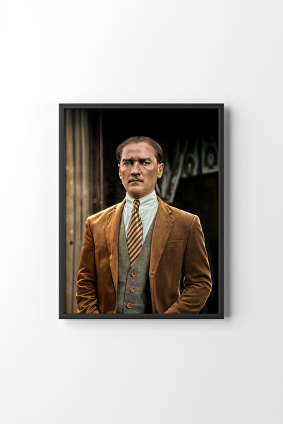 epiqart Mustafa Kemal Atatürk - Black Frame