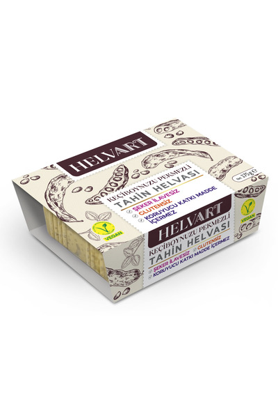 ZAYKA Helvart KeçiboynuzluPekmezli Tahin Helvası 175 G