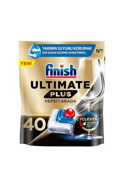 ZAYKA Finish Ultımate Plus Hepsi 1 Arada 40 Tablet 488G