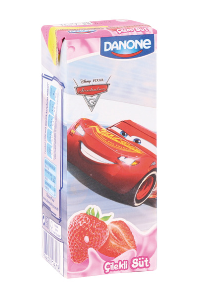 ZAYKA Danone Disney Çilek Aromalı Süt 180 Ml