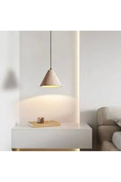 Cristalin Aydınlatma Light Natural Beton Sarkıt