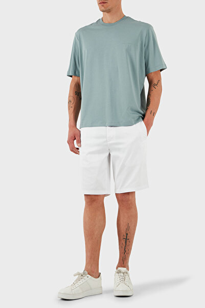 Armani Exchange Armani Exchage 100% βαμβακερό κανονικό μπλουζάκι με λογότυπο Ανδρικό T SHIRT XM 000763 AF12308 U9212