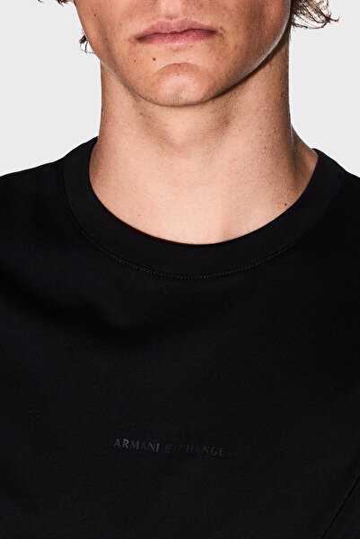 Armani Exchange Armani Exchage 100% βαμβακερό κανονικό μπλουζάκι με λαιμόκοψη ανδρικό μπλουζάκι XM 000533 AF10364 UC001