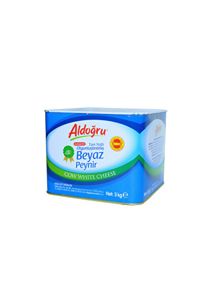 ALDOĞRU Aldoğru Tam Yağlı İnek Peyniri Teneke (3 kg)