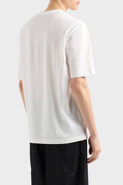 Armani Exchange Armani Exchage 100% Cotton Regular Fit Crew Neck Logo t Shirt Men t Shirt Xm 000570   Af10356 U
