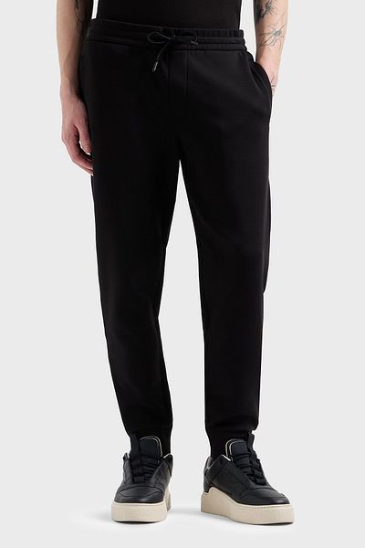 Armani Exchange Regular Fit Ribbed Leg Jogger - Murateli Cotton Men's Trousers Xm