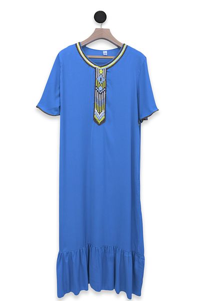 Lilo Co Embroidered Maxi Dress