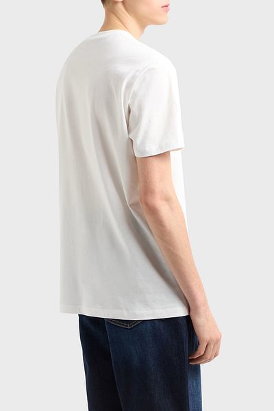 Armani Exchange Printed 100% Cotton Regular Fit Crew Neck t Shirt Men's t Shirt