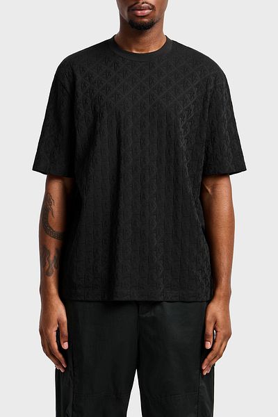 Armani Exchange Λογότυπο Armani Exchage με τυπωμένη κανονική εφαρμογή Βαμβακερό μπλουζάκι με λαιμόκοψη ανδρικό μπλουζάκι XM 000268   AF10337