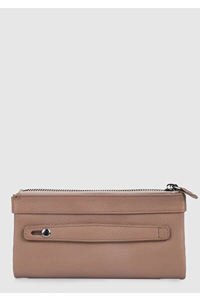 Carrera Carrera Car004 - Gray Genuine Leather Wallet