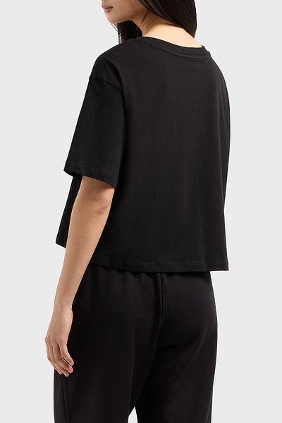 Armani Exchange Тениска за колоездене Armani Exchange 100% памук с къс крой XW000102 AF1