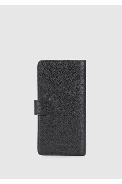Carrera Carrera Car0015 - Black Genuine Leather Wallet