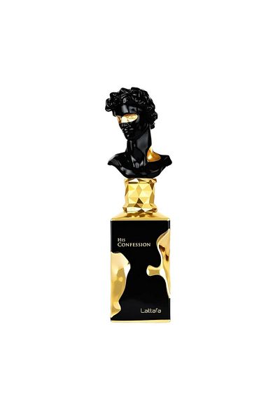 lattafa His Confession for Men Eau de Parfum Spray, 3.4 Ounce / 100 ml