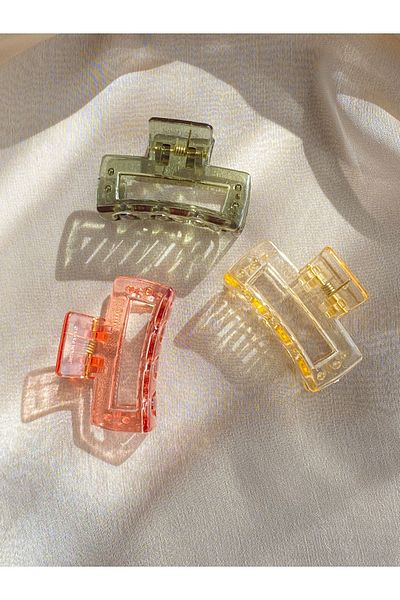Twinssis Accessories 3 Colors Transparent Model Midi Size Latch Buckle