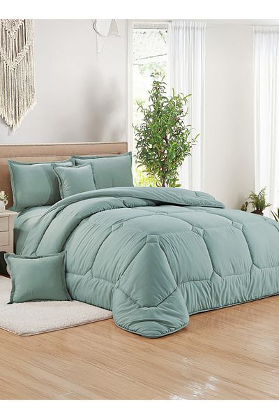 Generic Comforter Set King Size 6 Pieces Comforter Set Twin Unisex Bedding Set