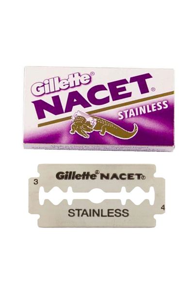 Gillette Nasset Double Edge Razor Blades 5x20
