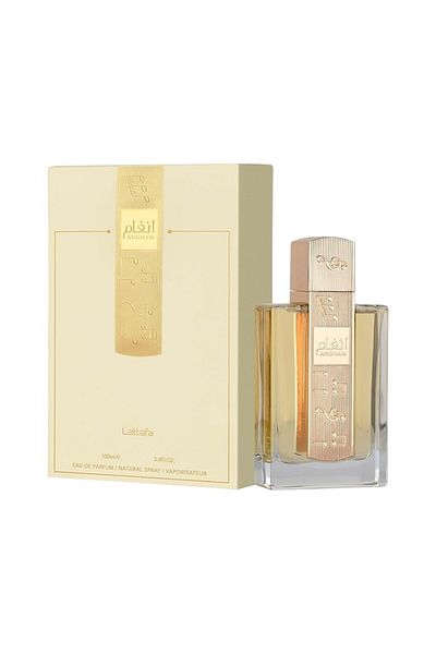 lattafa Angham Eau De Parfum Spray for Unisex, 3.4 Ounce