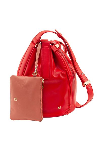 DUDU Filicudi Beuteltasche Leder 19 cm