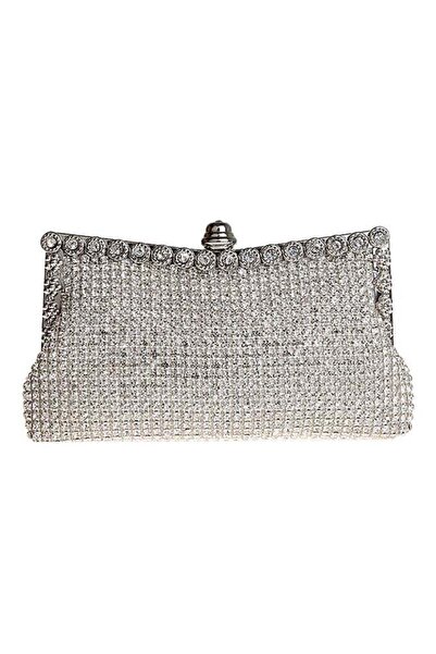 Generic Sequin Clutch Silver