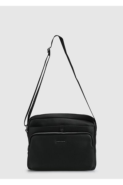 Pierre Cardin Men's Black Briefcase