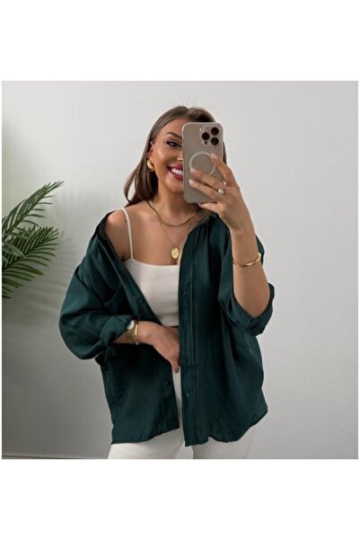 Nisantasimoda Düşük Omuzlu Oversize Gömlek