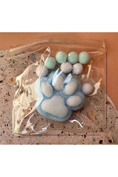 BBS Kedi Partisi - Taba Sukuşi - Squishy Pati - Tüylü Pati - Stres Giderici O...