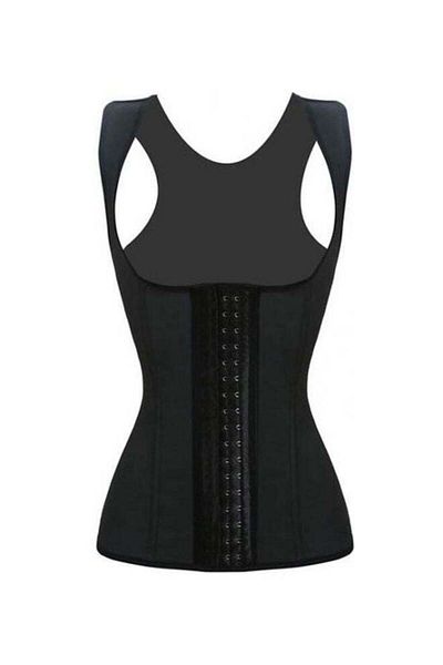 Generic Underbust Body Shaper Corset Black