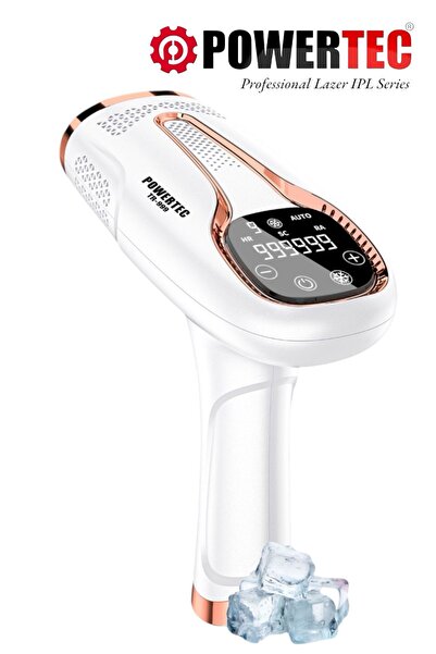 POWERTEC TR-999  IPL Buz Lazer Epilasyon 999.999 Atım Otomatik/Manuel Mod 9 Seviye