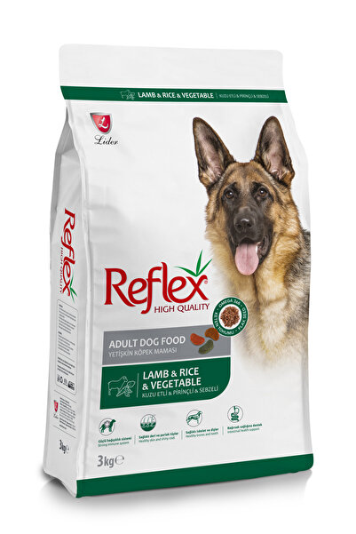 Reflex Kuzulu Piriçli Ve Sebzeli Yetişkin Köpek Maması 3 Kg
