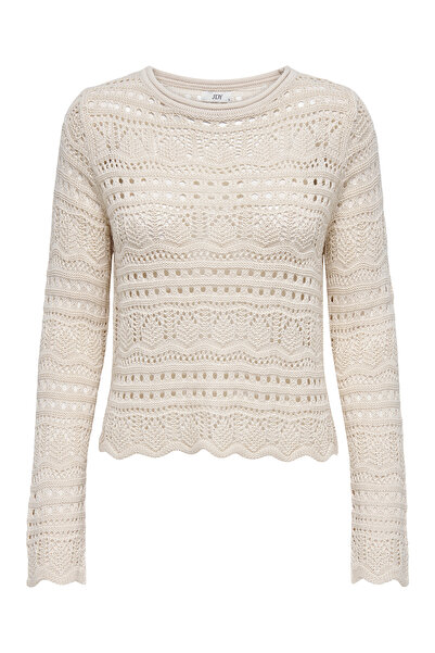 ONLY Jdysun Lay L/S Boatneck Pullov. Knt Noos