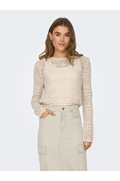 ONLY Jdysun Lay L/S Boatneck Pullov. Knt Noos