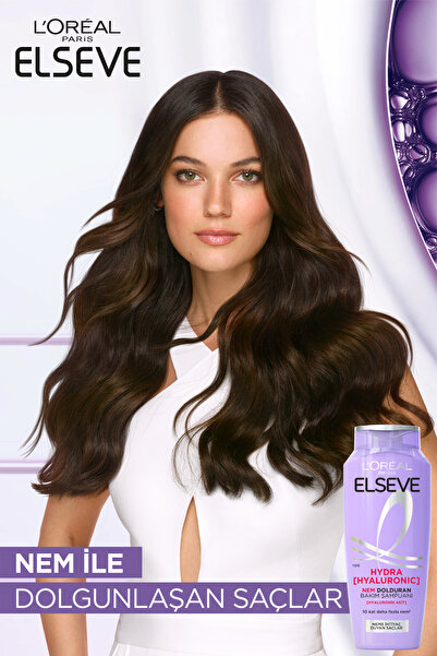 ELSEVE 3'lü 300ml Hydra Hyaluronic Şampuan + 175ml Saç Kremi Seti