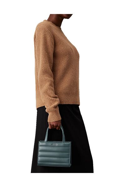Calvin Klein LineQUILTMiniTOTE- Stylová designová tkanina